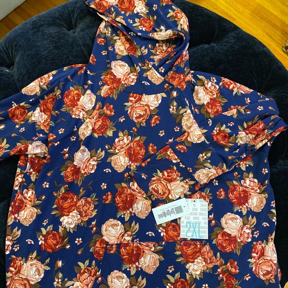 Lularoe Floral Amber 2XL